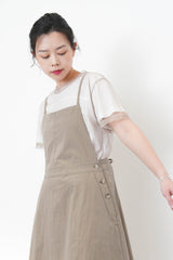 Light beige cami dress w/ adj. straps