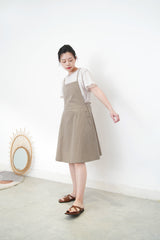 Light beige cami dress w/ adj. straps