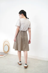 Light beige cami dress w/ adj. straps