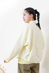 Ivory shirt jacket