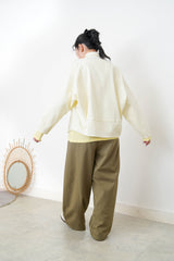 Ivory shirt jacket