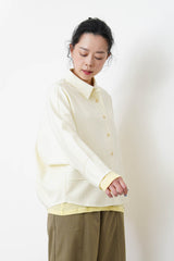 Ivory shirt jacket
