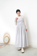 Light grey cami one piece dress