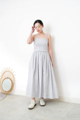 Light grey cami one piece dress