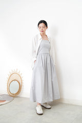 Light grey cami one piece dress