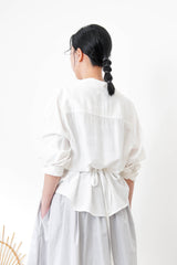 White smooth light shirt w/ straps