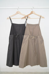 Light beige cami dress w/ adj. straps