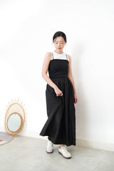 Black cami one piece dress