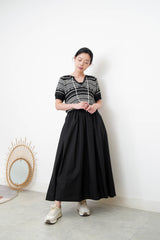 Black cami one piece dress