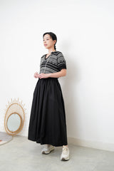 Black cami one piece dress