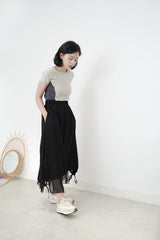 Double layering balloon skirt