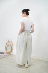 Mint skirt in elastic waist