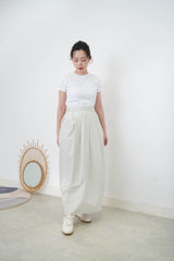 Mint skirt in elastic waist