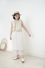 Double layering balloon skirt
