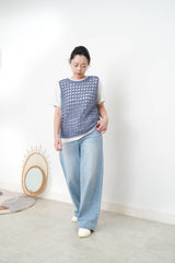 Straight cut summer jeans