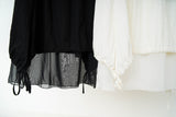 Double layering balloon skirt