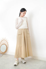 Ivory cashmere & mohair premium top