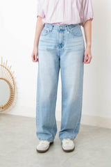 Purple pleats blouse in ruffle fringe