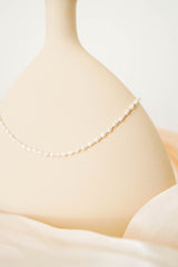 Freshwater pearl w/ 925 silver minimal necklace