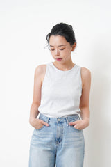 Grey vest w/ embroidery