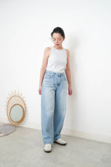 Grey vest w/ embroidery