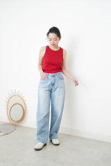 Red vest w/ embroidery