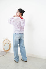 Red vest w/ embroidery