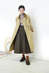 Green marble print turtle neck top