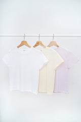 Basic tee in fit cut