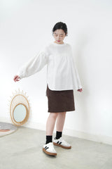 White crochet shirt blouse