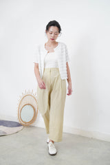 white short sleeves lace outer