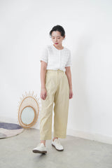 white short sleeves lace outer