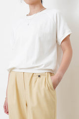 light yellow trousers