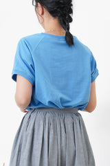 Blue summer pullover