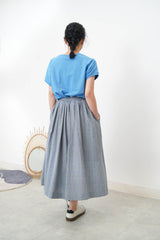 Blue summer pullover