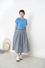 Blue summer pullover