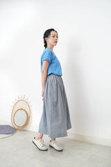 Blue summer pullover