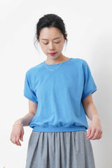 Blue summer pullover