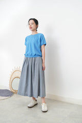 Blue summer pullover