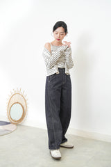 B/W stripes set