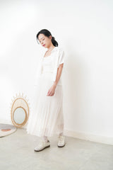 Cami vest w/ floral embroidery