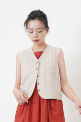 Brick red summer dress