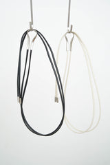 Silver buckle belt w/ knot style