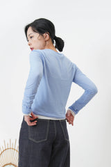 Soft cotton basic top