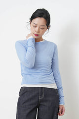 Soft cotton basic top