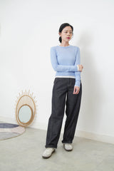 Soft cotton basic top