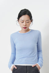 Soft cotton basic top