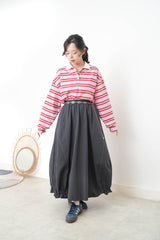 Pink polo vintage top