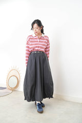 Pink polo vintage top