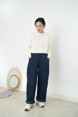 Ivory snowflake sweater